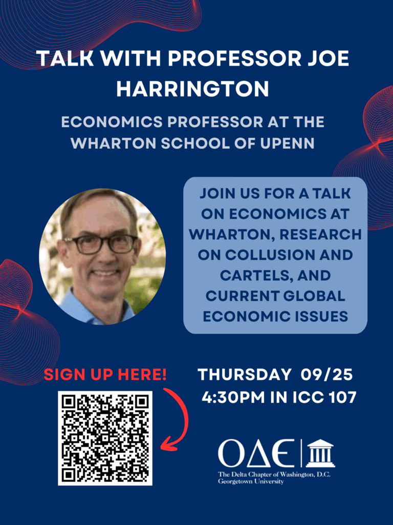 Professor Harrington speaks to ODE on 9/25 @ 4:30pm in ICC 107